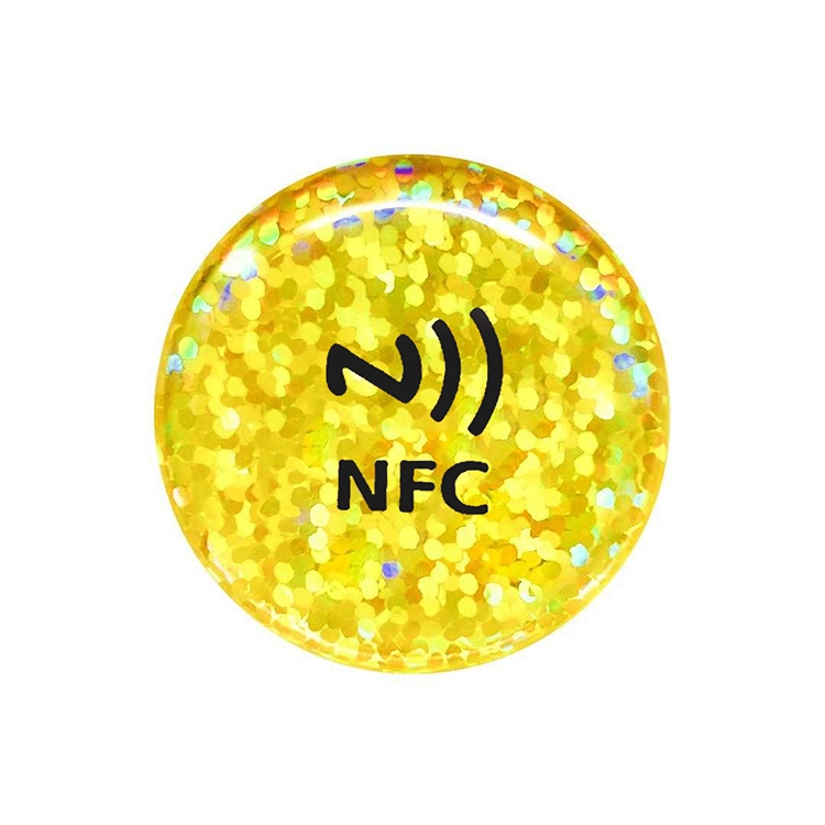 Social Media Share NFC Adhesive Tag NFC Tap Sticker for IPhone