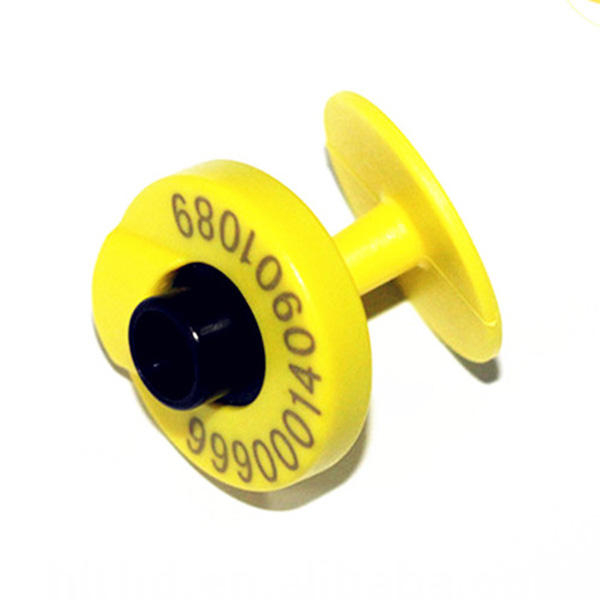 Button Shape ISO18000-6C Livestock RFID UHF Animal Ear Tag for Sheep