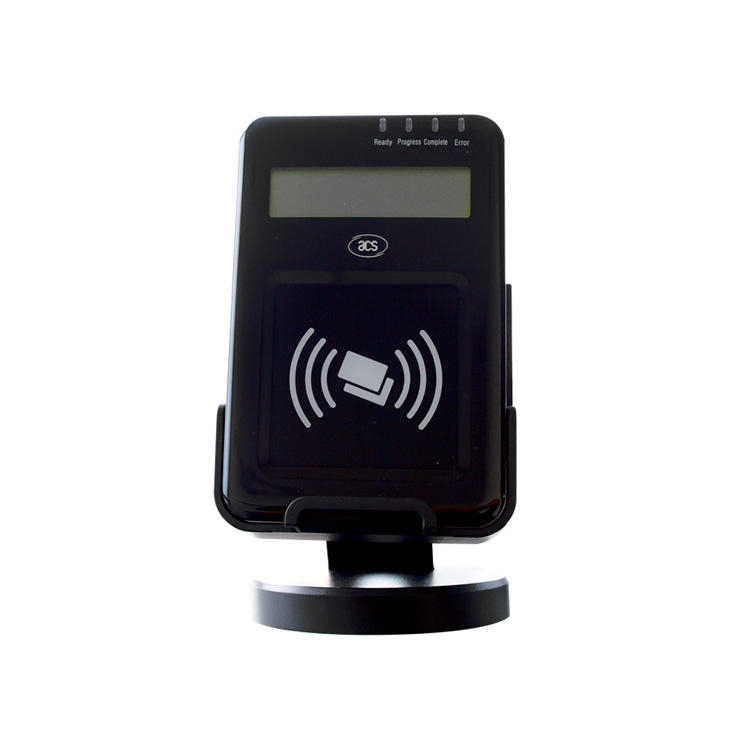 Visual Vantage USB NFC Card Reader with LCD Display ACR1222L