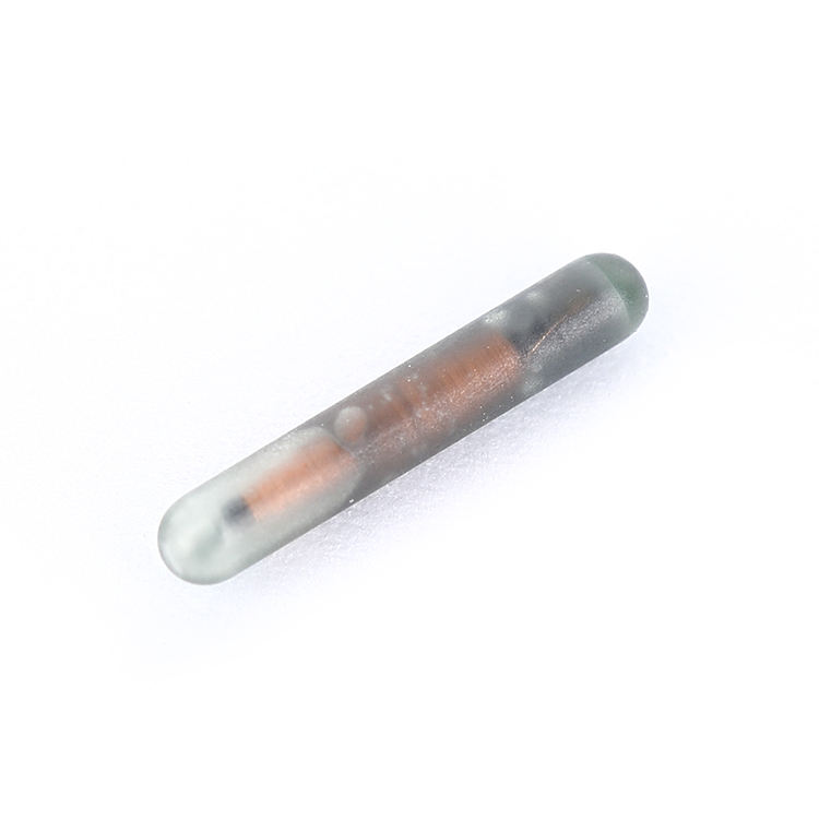 Animal microchip certificate with RFID 1.4*8 mm microchip syringe For dogs cats animals