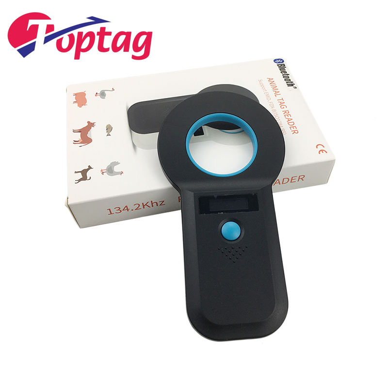W90B 134.2Khz Animal Microchip Reader Dog chip Reader Pet Chip Scanner Animal Tag Card Reader