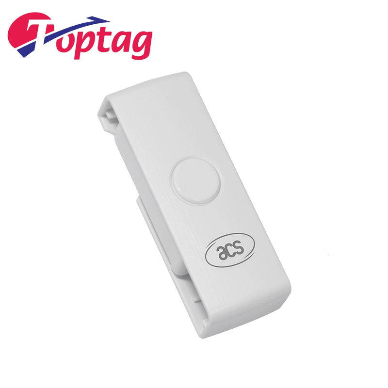 Mini Mobile Type A Pocket Contact IC Chip USB ISO 7816 Smart Card Reader ACR39U-N1