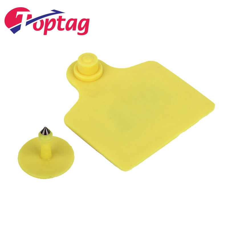 Custom HDX 134.2khz TPU RFID Ear Tag For Livestock Animal Cattle Cow Sheep Goat Pig Rabbit RFID Eartag
