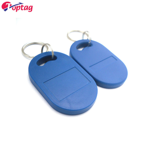 Toptag RFID Access control Key Chain Low Frequency Readable Writable Keyfob TK4100 Key Tag