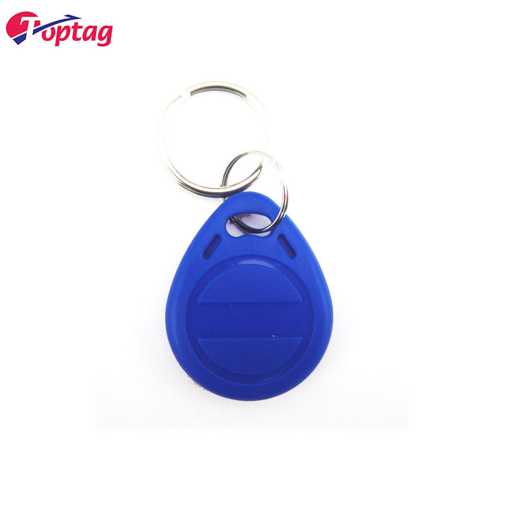 RFID Key Keychain ABS Waterproof Custom Printing 13.56mhz Key Fob Rfid Keyfob RFID Keychain keytags for access control