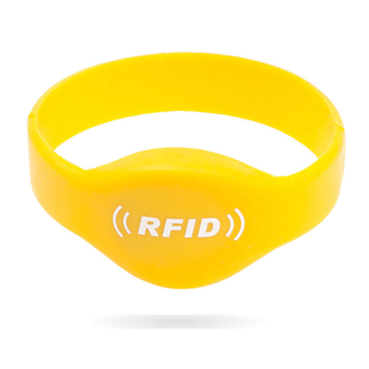 LF HF UHF Colorful Rfid Led Wristbands