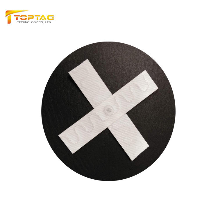 Woven UHF RFID Textile Tag for Clothing/ Laundry/ Garment/ Apparel Tag