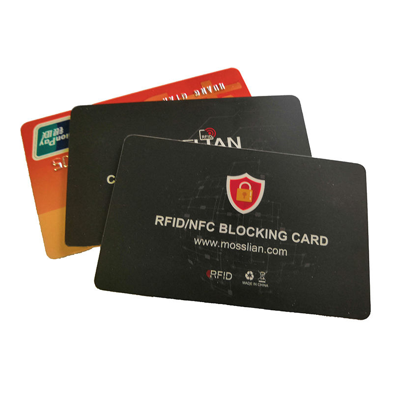 Wallet Safe RFID Blocking Card / Anti E-pickpocket NFC Credit Card Protector