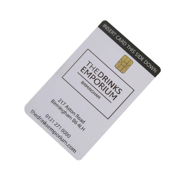 Low price smart contact IC card 32k/64k with EMV chip Signature Panel