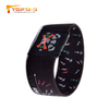 Stretchy RFID Wrist Band Chip Embedded Woven NFC Elastic Wristband with QR Code Printing