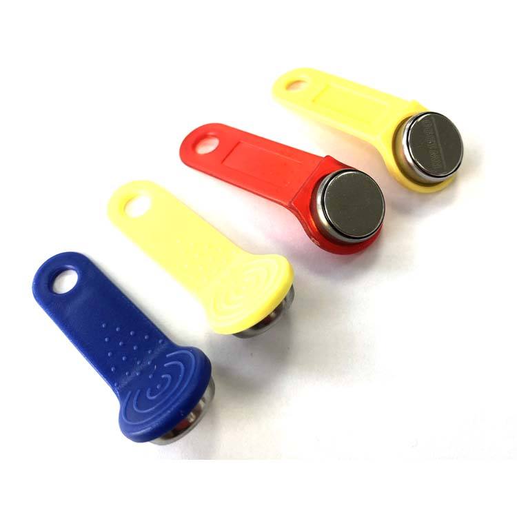 Colorful Holder Rewritable Magnetic TM iButton Card DS1990A-F5 iButton Key