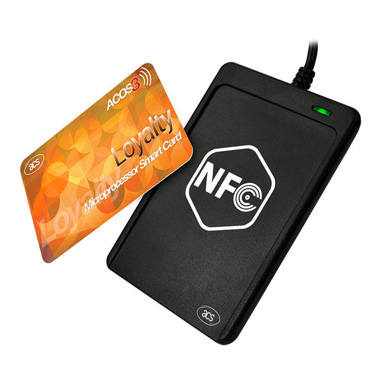 13.56mhz ISO14443 RFID Mini NFC USB Smart Card Reader Writer ACR1251U