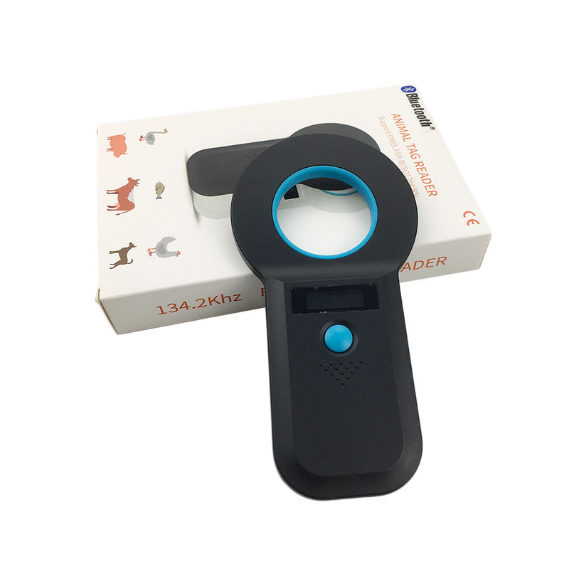 134.2Khz W90B RFID Animal Tag Reader Animal Microchip Reader Handheld Rfid Animal Reader