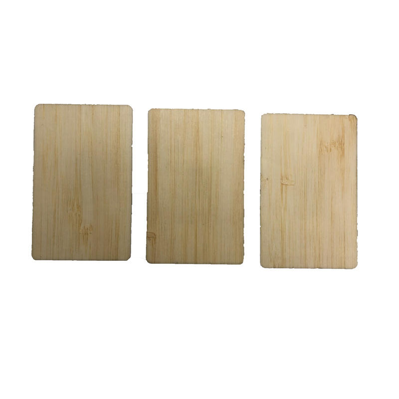 Wooden bamboo RFID Blocking smart business card