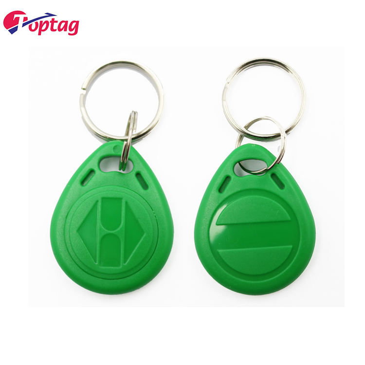 Printing T5577 keyfob key Rfid Metal Frame nfc Keychain access control keyfob