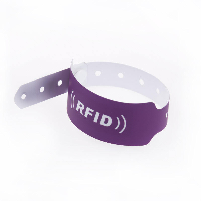 Passive Paper RFID Wristband/Bracelet for Swimming Pool/Events/Theme Park