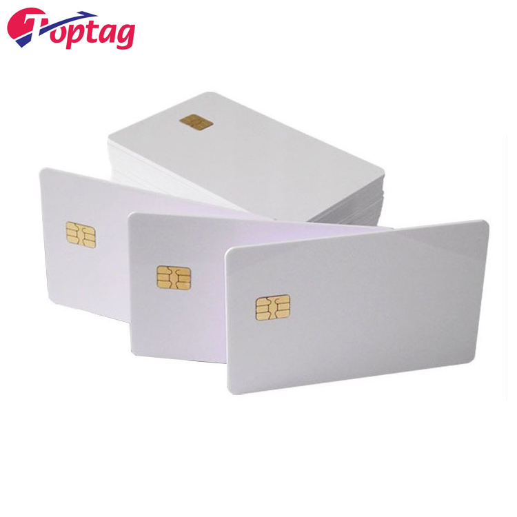 Factory Price 125khz 13.56mhz RFID PVC Blank White Smart Card for Access Control