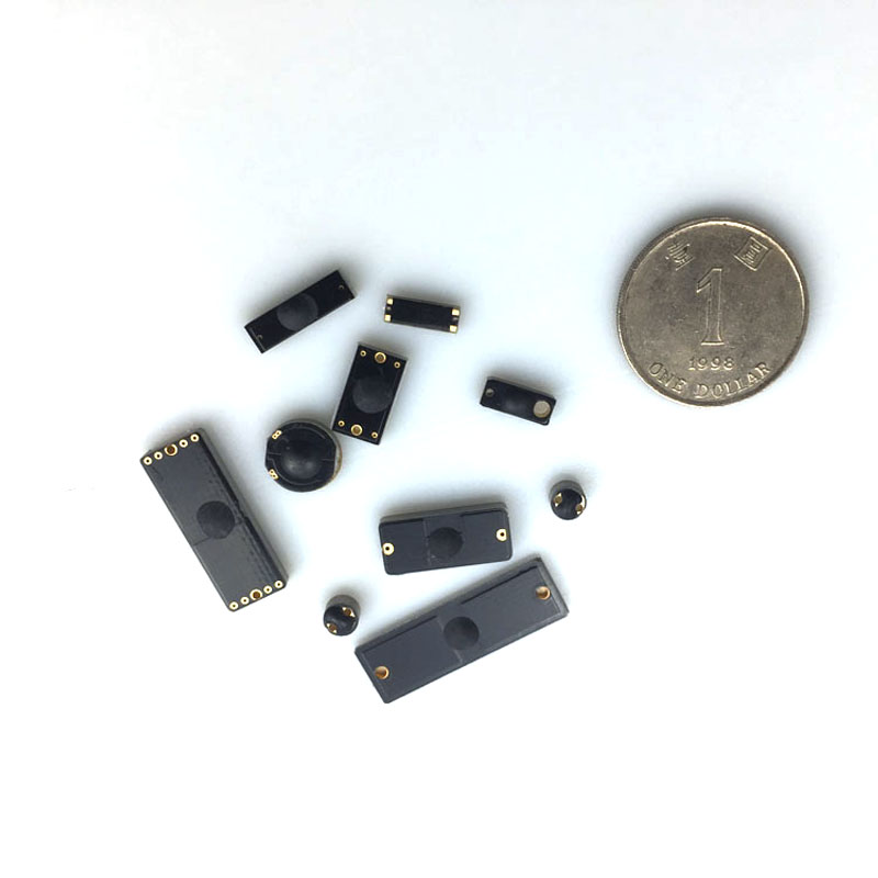 Waterproof Black Small RFID Hard Tag Anti metal PCB UHF Tag with Alien H3