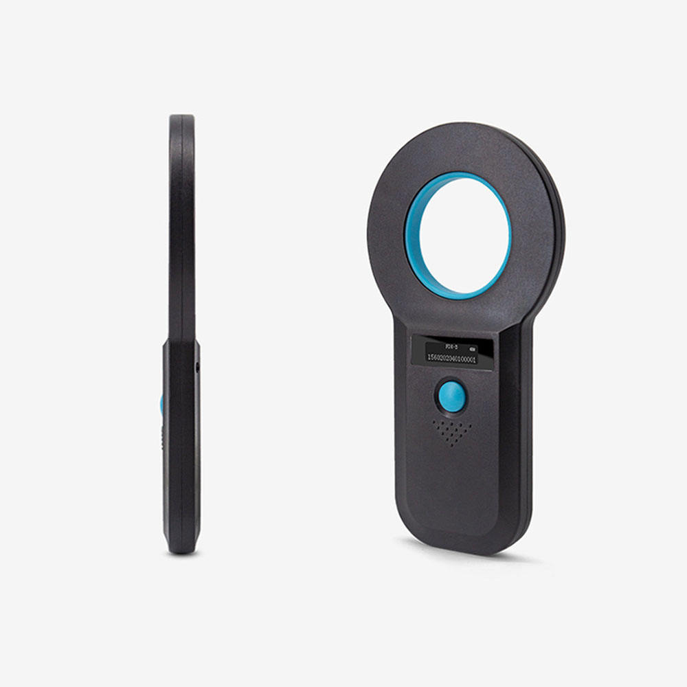 Toptag Handheld Waterproof 134.2khz RFID Ear Tag Reader Animal Microchip Scanner W90B