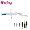 Iso11784 Programmable Rfid Microchip Em4305 animal glass tag 2.12X12 rfid dog Microchip syringe