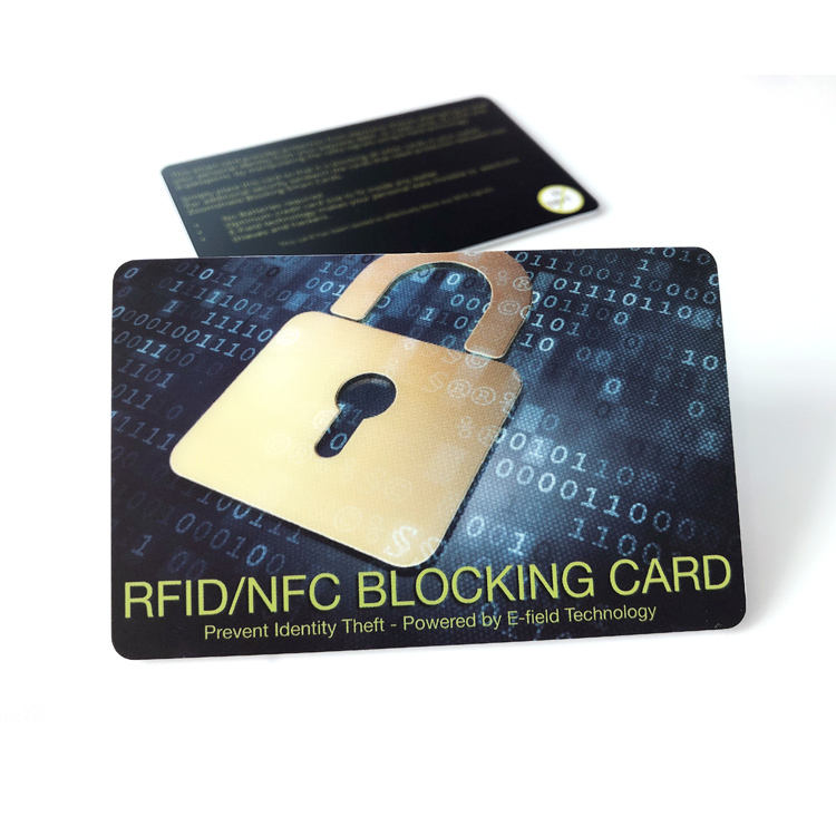RFID Skimming Stopper / NFC Card Blocker / Anti Scanner RF Blocking Card