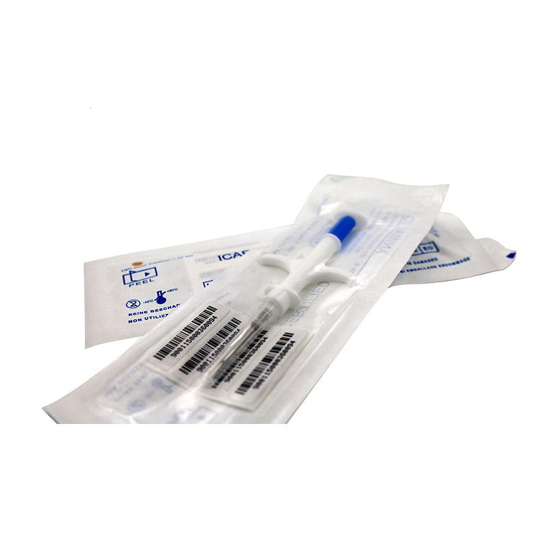 FDX-B Animal Microchip With Syringe Glass With Injector For Identify