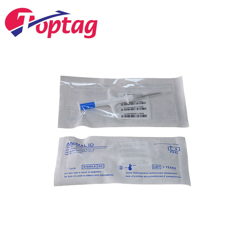 1.4x8/2.12x12/1.25x7mm Size FDX-B ICAR number ISO11784/5 RFID Implant Chip Syringe Animal Microchip Syringe