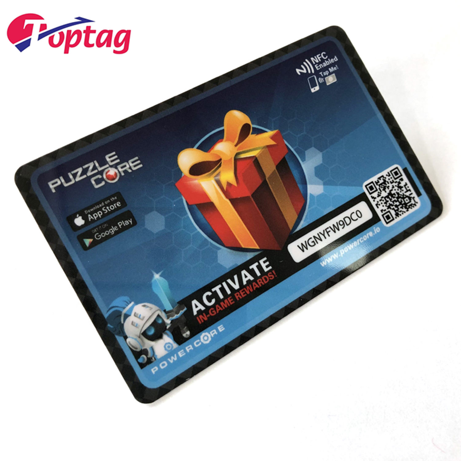 Custom Game Pattern Contactless Chip RFID LF Card PVC 13.56mhz NFC Smart Card