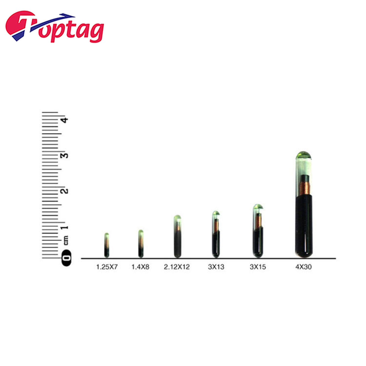 Competitive Price RFID 134.2khz Glass Tube Tag with Injector Animal microchip with syringe set