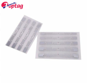 Custom RFID UHF anti-metal tag Soft Material support ISO18000-6c print book label sticker