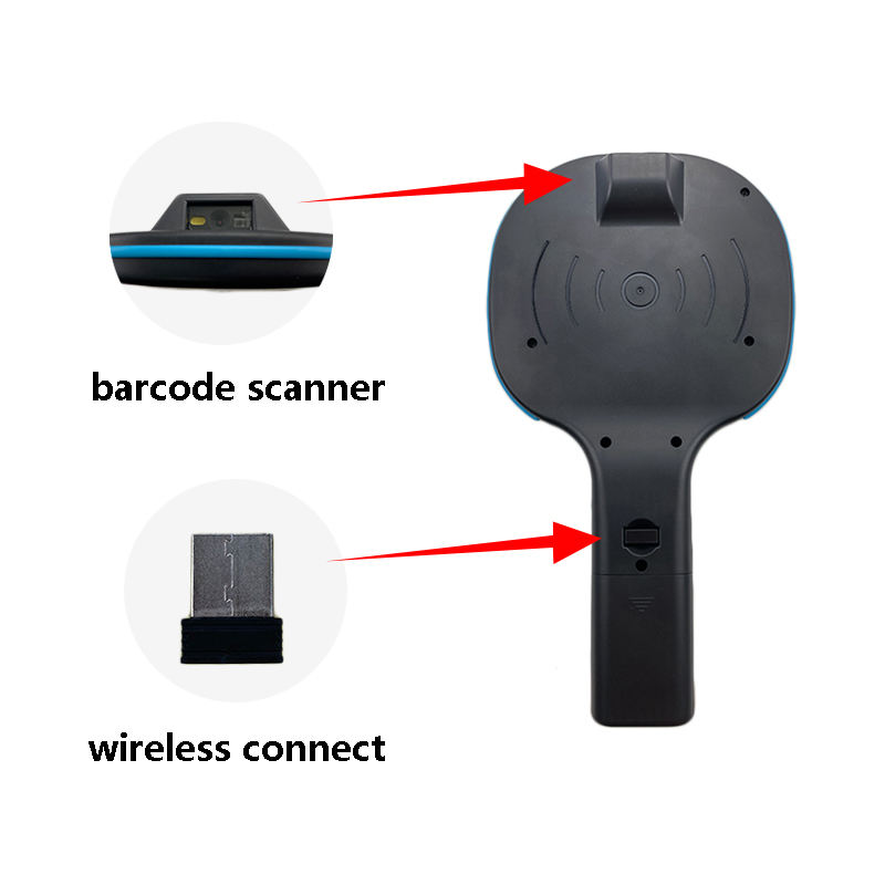High quality handheld 134.2khz rfid animal microchip reader tag scanner