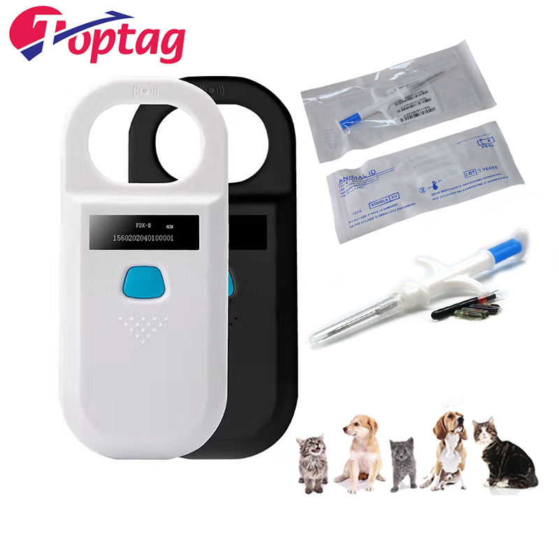 ISO11785 134.2khz Microchip Reader W90A RFID Screen Handheld microchip scanner For dog cats