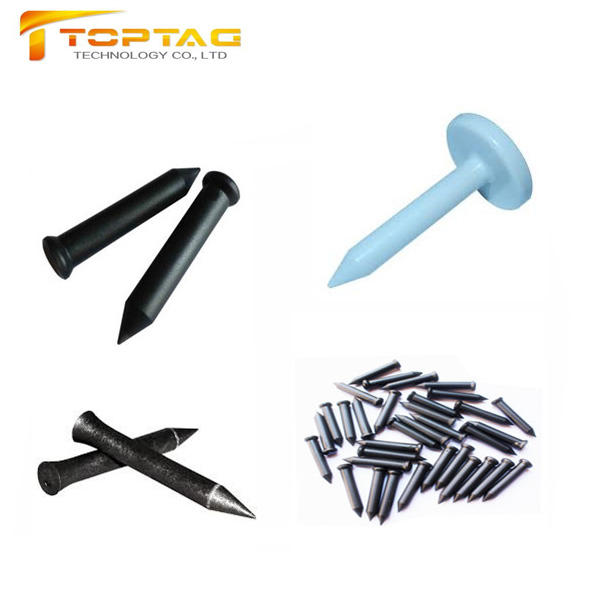 ABS plastic long distance uhf rfid tree nail tag for wood tracking