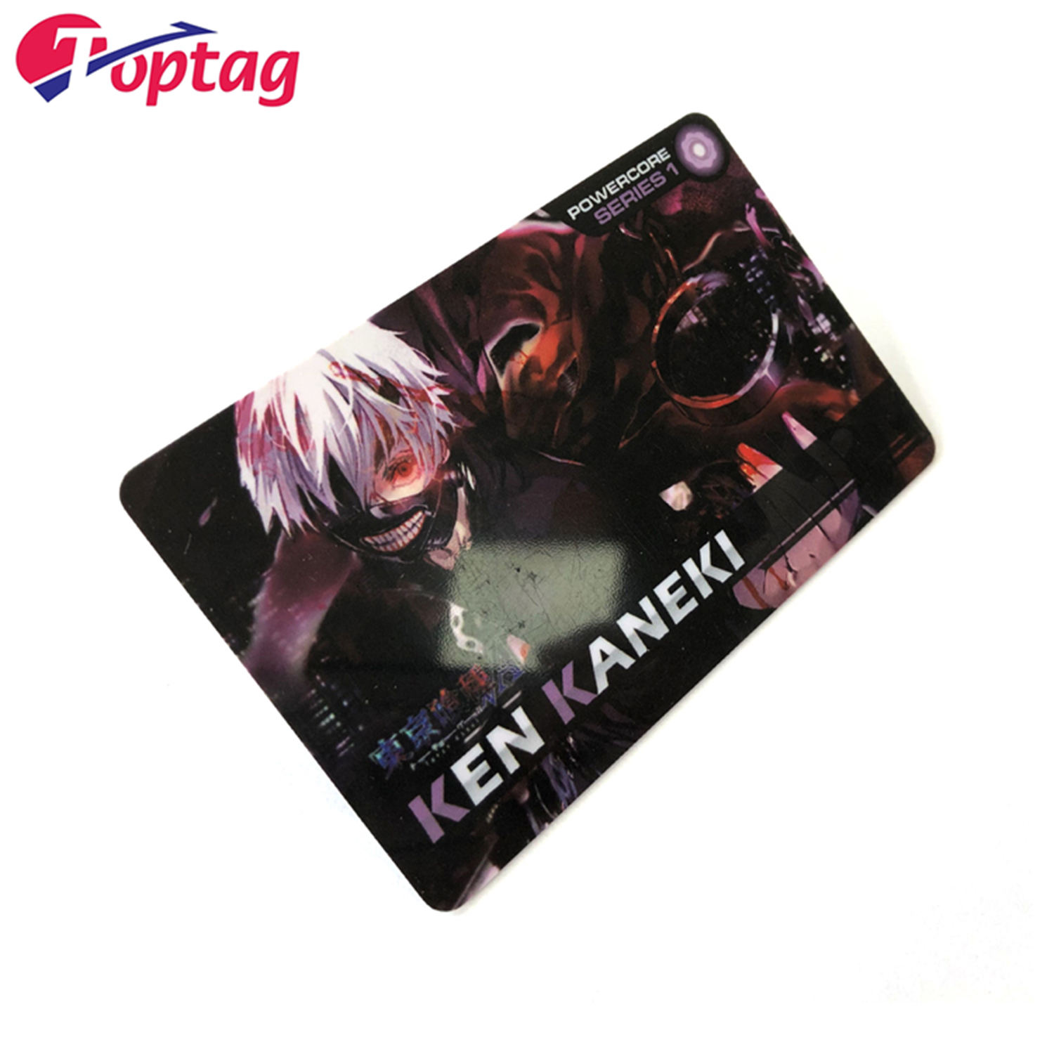 Toptag Readable and Writable Low frequency RFID Printed PVC Card 125Khz Blank Card