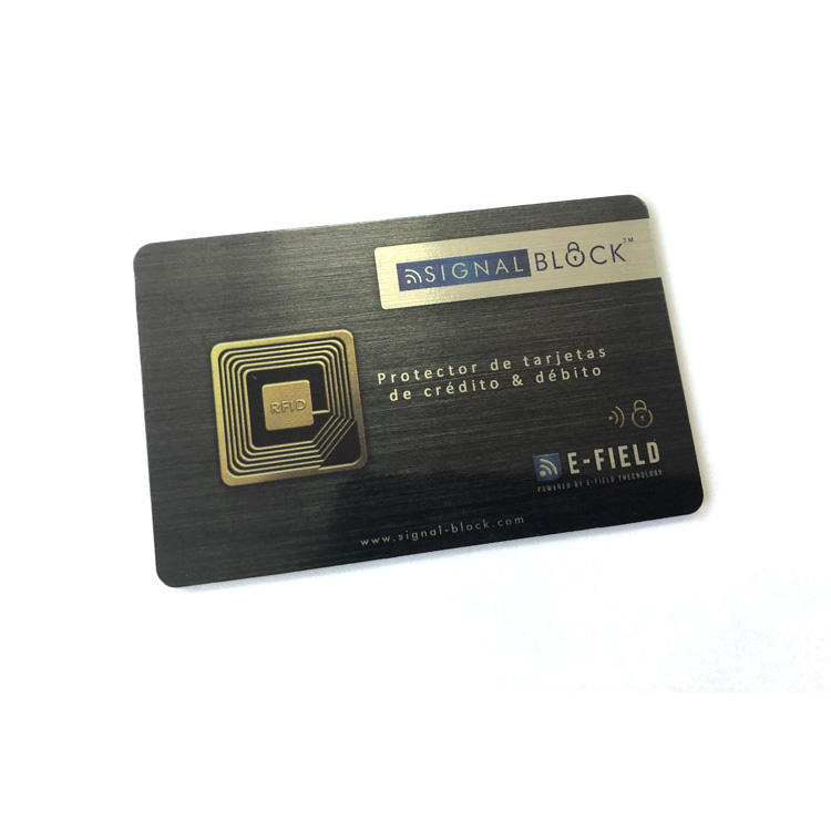 2019 Promotional Price Jammer Signal Blocking Card RFID Blocker for Credit Card Protection