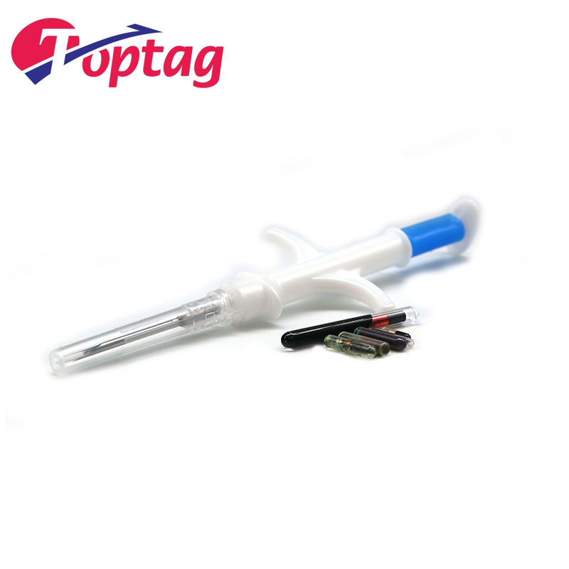 Rfid Id Microchip And Syringe Injectable Pet Id Animal Horse Chip Tag Rfid Nfc Microchip Implant For Dog