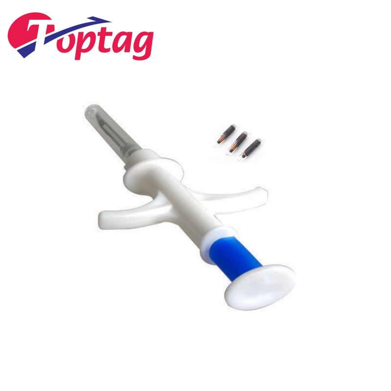 Fdx-B RFID Microchip syringe needle implant in pet/Animal by Syringe/Syringe Gun for Dog Pet