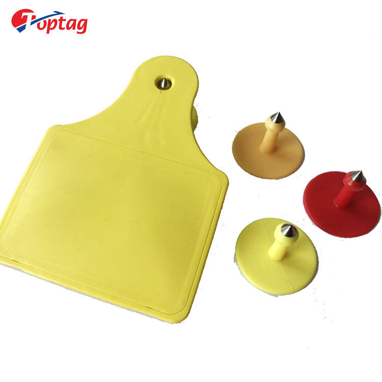 134.2khz Numbering Animals Eartag Cattle Pig Sheep programmable rfid animal ear tag