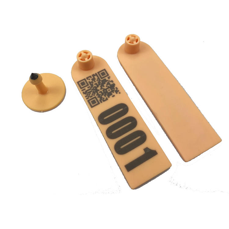 UHF Long Range TPU Eartag RFID Ear Tag Chip for Cattle Pig Sheep Goat Animal Smart Management
