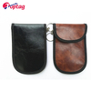 Factory Price PU material Anti Radiation Case RFID Signal blocking pouch Leather