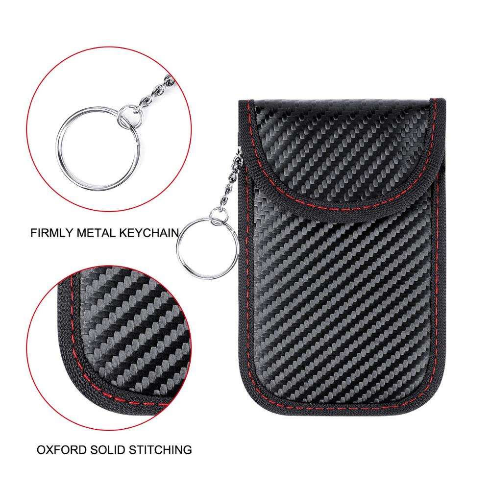 Wireless Car Key Signal Blocking Fabric Case Bag Protection From Car Key Theft