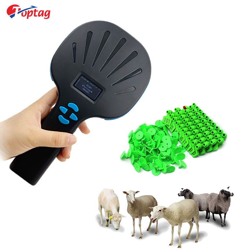 Hot Sale W91 Low frequency 134.2khz Sheep Cow microchip reader LF RFID Glass Tag reader