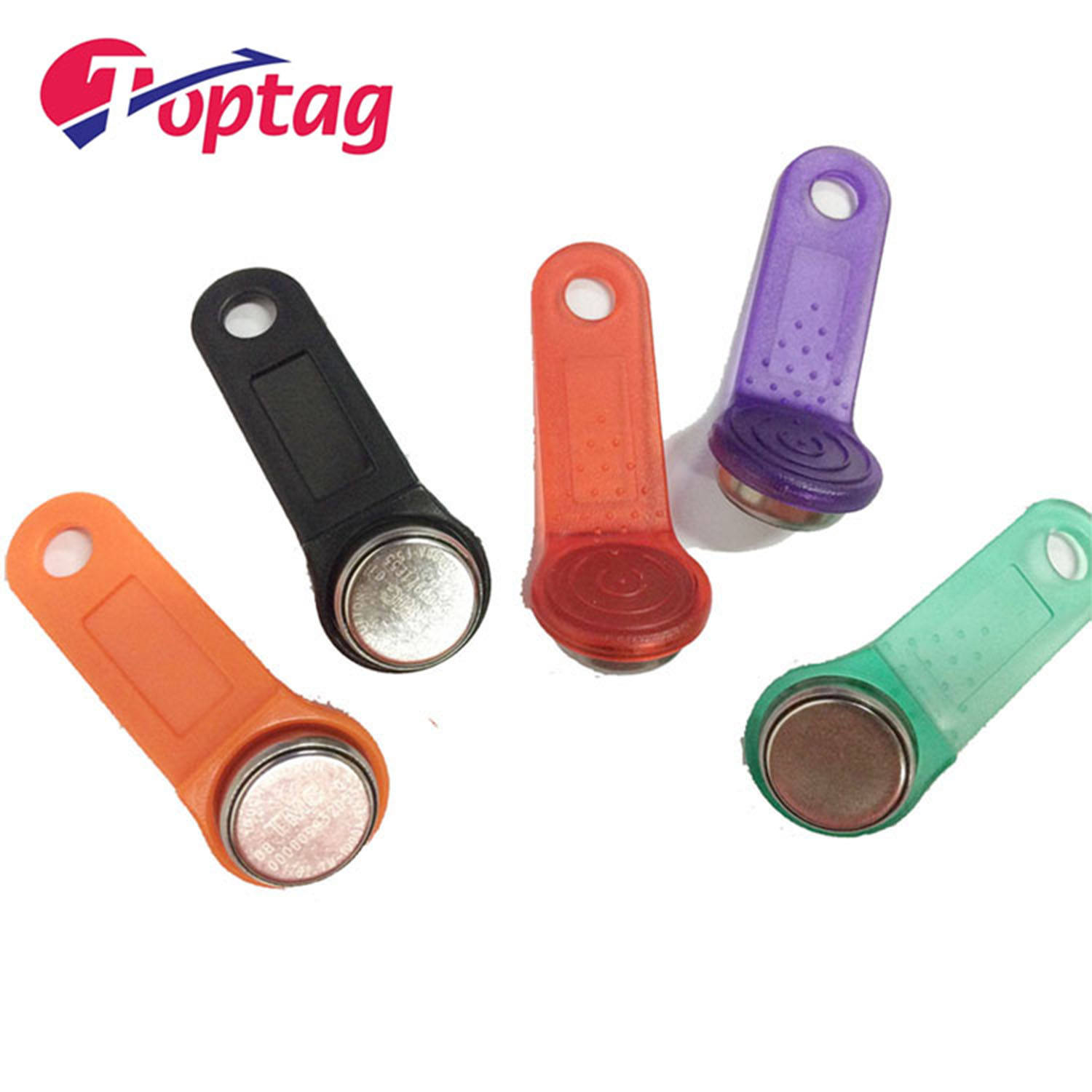 RFID TM Ibutton wristband bracelet TM Key with Leather/Plastic Holder for Access Control