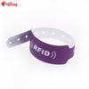 Toptag waterproof custom size RFID 13.56mhz plastic wristband bracelet for events