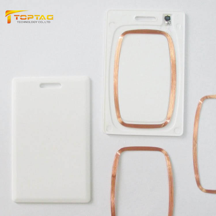 13.56MHz 1k ABS White RFID Card Clamshell Card Thick Card