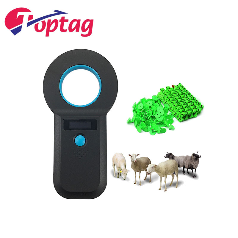 W90B 134.2Khz Animal Microchip Reader Dog chip Reader Pet Chip Scanner Animal Tag Card Reader