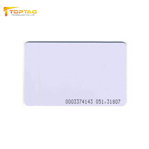 125KHz TK4100 Blank EM Card with 18 Digits ID Numbers Printed