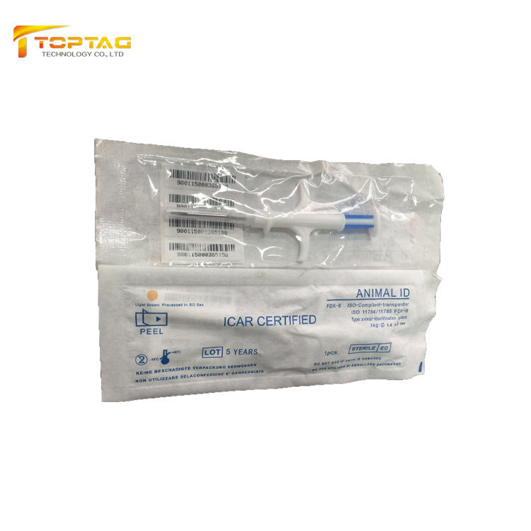 Implantable RFID Animal ID Microchip RFID Glass Tag For Fish/ Cat/ dog/ sheep/ Goat