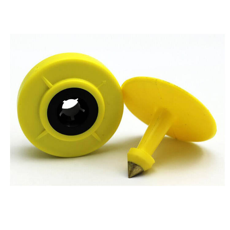 Polyurethane animal ear tag with free ear tag applicator rfid ear tag