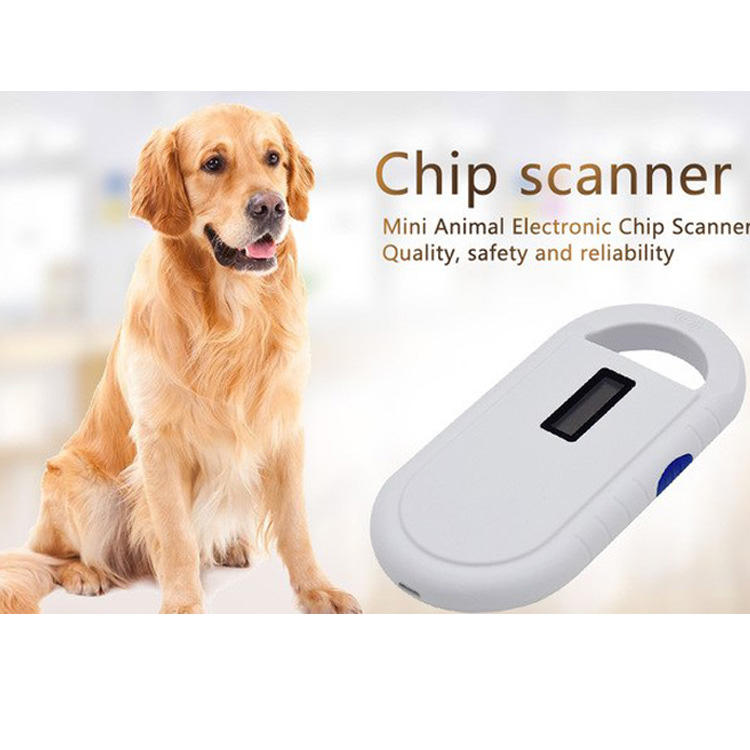134.2KHz LF Dog cat RFID Microchip Scanner Handheld Reader